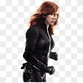 Transparent Black Widow Comic Png - Civil War Scarlett Johansson Black Widow, Png Download - black widow png