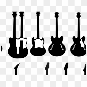 Flying V Guitar Drawing, HD Png Download - electric guitar png