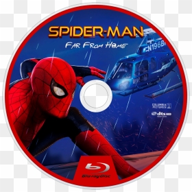 Transparent Spiderman Homecoming Png - Spiderman Far From Home Disc, Png Download - spiderman homecoming png