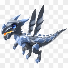 Dragon Mania Legends Uv Dragon, HD Png Download - metal png