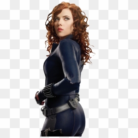 Black Widow Png Free Images - Scarlett Johansson In Captain America, Transparent Png - black widow png