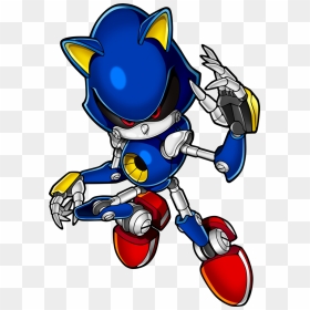 Sonic Art Assets Dvd - Metal Sonic Sonic Channel, HD Png Download - metal png
