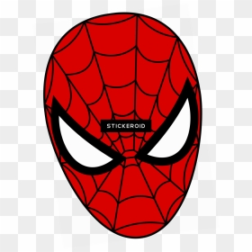 Spiderman Spider Clipart - Spider Man Mask Drawing, HD Png Download - spiderman homecoming png