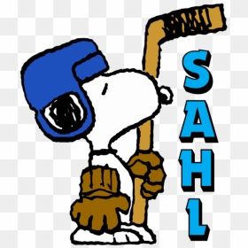 Snoopy Hockey, HD Png Download - snoopy png
