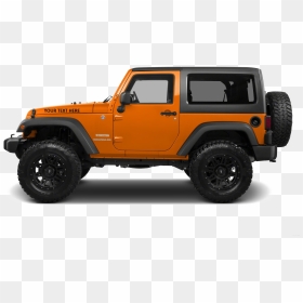 Orange Jeep Png Transparent Image - Thar 2020 Price In India, Png Download - jeep png