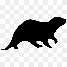 Transparent Silhouette At Getdrawings Com Free For - Otter Silhouette Png, Png Download - otter png