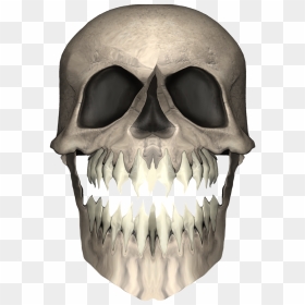 Skull, HD Png Download - vampire fangs png