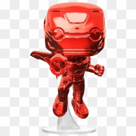 Red Chrome Iron Man Pop, HD Png Download - ironman png