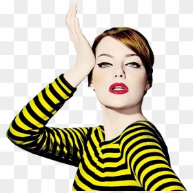 Emma Stone Png Pic - Emma Stone Photoshoot Snl, Transparent Png - emma stone png