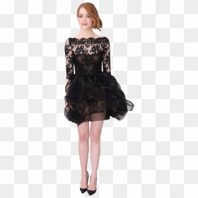 Emma Stone Png File Download Free - Little Black Dress, Transparent Png - emma stone png