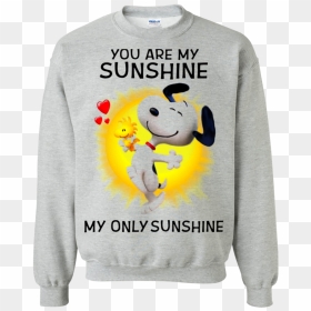 Snoopy Woodstock You Are My Sunshine My Only Sunshine - Friends Harry Potter Sweatshirt, HD Png Download - snoopy png