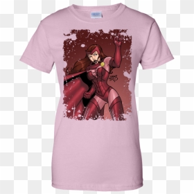 Scarlet Witch Shirt Avengers Xmen Brotherhood Of Evil - T-shirt, HD Png Download - scarlet witch png