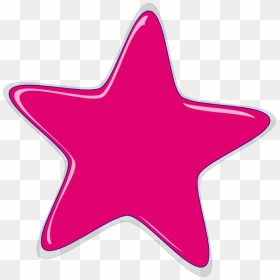 Pink Star Png - Clipart Pink Stars, Transparent Png - star clipart png