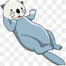 At Getdrawings Com Free - Otter Clip Art, HD Png Download - otter png
