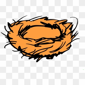 Birds Nest Clipart, HD Png Download - nest png