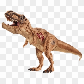 Jurassic World Basic Figure Tyrannosaurus Rex - Rexy Jurassic World Toy, HD Png Download - t rex png
