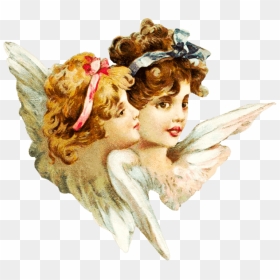 Victorian Smiling Angels Clip Arts - Victorian Angels, HD Png Download - angels png