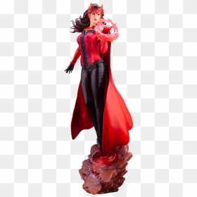 Scarlet Witch Statue Kotobukiya, HD Png Download - scarlet witch png