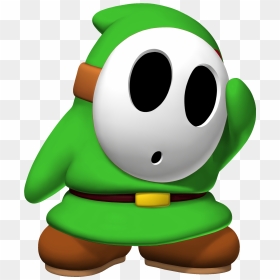 Shy Guy Mario Clipart , Png Download - Mario Kart Green Shy Guy, Transparent Png - guy png
