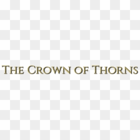 Calligraphy, HD Png Download - crown of thorns png