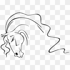 Emotion,art,monochrome Photography - Free To Use Horse Head Line Art, HD Png Download - horse head png