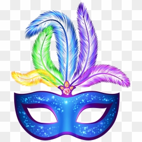 Mask Clipart Mardi Gra - Rio Carnival Mask, HD Png Download - masquerade png