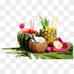 Tropical Fruit Drinks , Png Download - Tropical Fruits Background Png, Transparent Png - drinks png