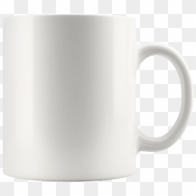 11oz White Mug - White Mug Template, HD Png Download - mug png
