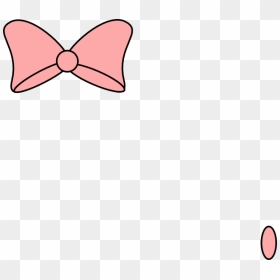 Clipart Bow Tiny Bow - Small Pink Bow Clipart, HD Png Download - pink bow png