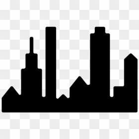 New York City Silhouette Skyline Computer Icons - New York Icons Png, Transparent Png - nyc skyline png