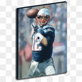 Tom Brady/ New England Patriots, 30″x40″, Original - Sprint Football, HD Png Download - tom brady png