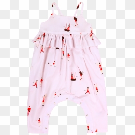 Let"s Dance Pink Ruffled Jumpsuit - Pattern, HD Png Download - hanger png