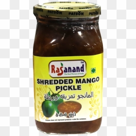 Rasanand Shreaded Mango Pickle 450gm - Chocolate, HD Png Download - pickle png