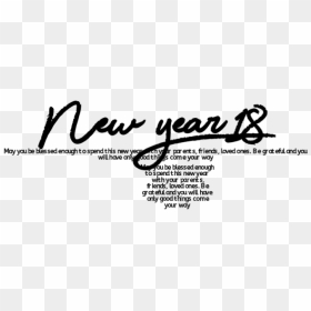 Calligraphy, HD Png Download - new years png