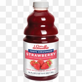 Drs 100 Crushed 64oz Strawberry 600 X 645 1 - Dr. Smoothie, HD Png Download - smoothie png