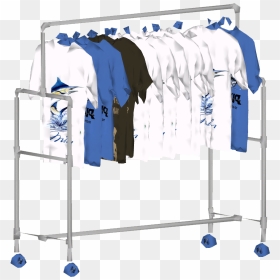 Hanging T-shirt Rack - Banner, HD Png Download - hanger png