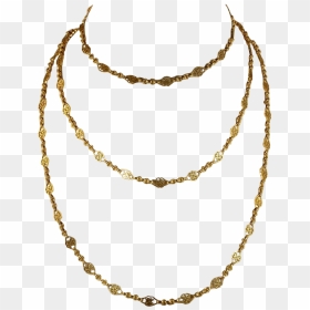Necklace, HD Png Download - gold chains png
