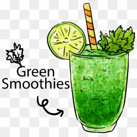 Juice Clipart Smoothie - Transparent Background Smoothie Clipart, HD Png Download - smoothie png