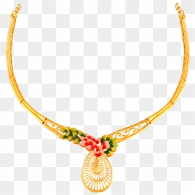 Gold Necklace Designs In 15 Grams - 16 Grams Gold Necklace Designs, HD Png Download - gold chains png