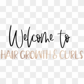 Lisha Youtube & Blog Hair Growth - Calligraphy, HD Png Download - growth png