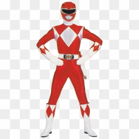 Power Rangers Clipart Background - Mighty Morphin Red Ranger, HD Png Download - power rangers png