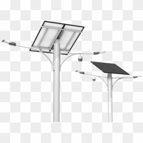 How To Design And Calculate Solar Street Light System - Solar Panel Street Light Design, HD Png Download - street light png