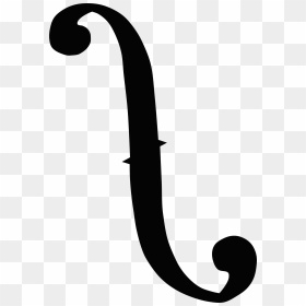 F Hole Png - Violin F Hole Vector, Transparent Png - hole png