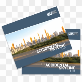 2017 Accidental Skyline Report - Graphic Design, HD Png Download - nyc skyline png