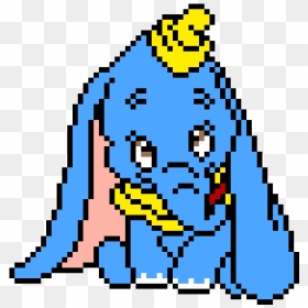 Pixel Art Disney Dumbo , Png Download - Pixel Art Disney Dumbo, Transparent Png - dumbo png