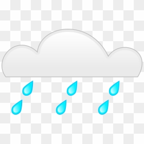 Rain Clipart Rainfall - Rainy Clouds Png Vector, Transparent Png - rain cloud png