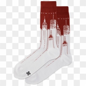 Sock, HD Png Download - nyc skyline png