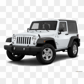 Jeep - 4 Door 2017 White Jeep Wrangler, HD Png Download - jeep png