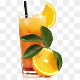 Orange Mojito Png, Transparent Png - drinks png