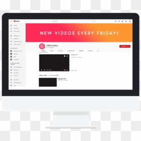 Youtube Interface - Youtube Logo, HD Png Download - youtube.png